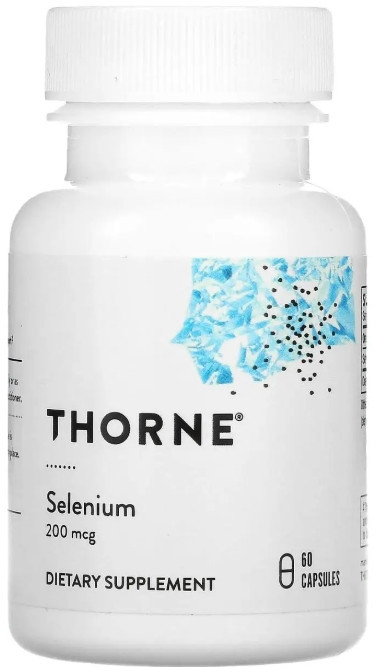 Селен (селенометионин) Thorne Selenium 200 мкг 60 капс Киев - изображение 1