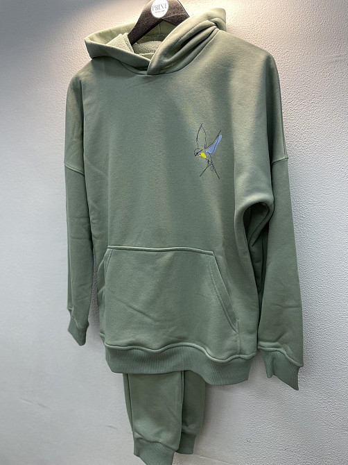 М'ятний весняний костюм із пташкою Чернівці - фото 3