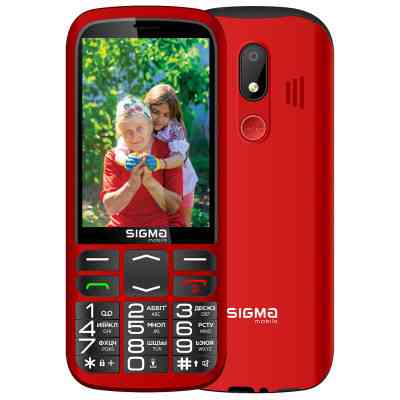 Мобільний телефон Sigma Comfort 50 Optima Type-C Red (4827798122327) Вінниця