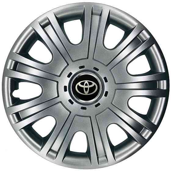 Автомобильные модельные колпаки R15 Toyota 319 4шт, SJS, серебряные Киев