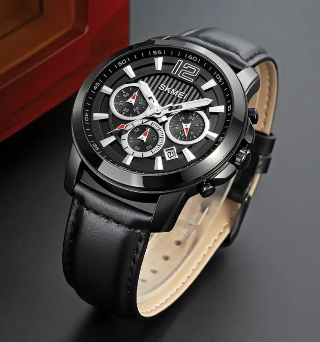 Годинник чоловічий наручний Skmei 1989 (Чорний) Вінниця - фото 4