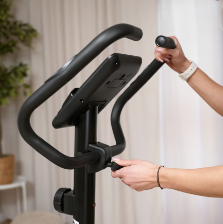 Велотренажер Hop-Sport HS-4000H Grant чорно-золотистий Киев