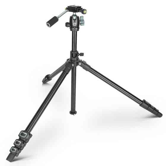 Штатив для предметної зйомки з подвійним кріпленням 49-154см QZSD Q202F Київ