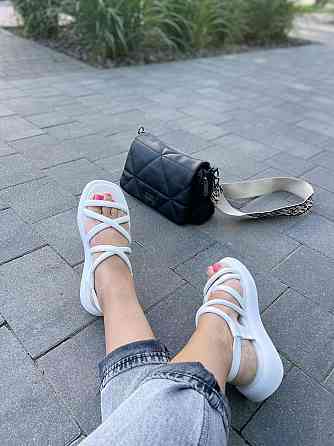 Vistani Босоніжки жіночі Vistani 500 білі (літо, шкіра натуральна) (5270) Коломия