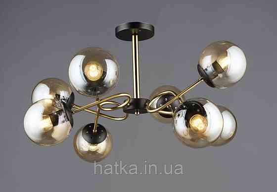 Люстра A4419/8 Медь + Черный Киев