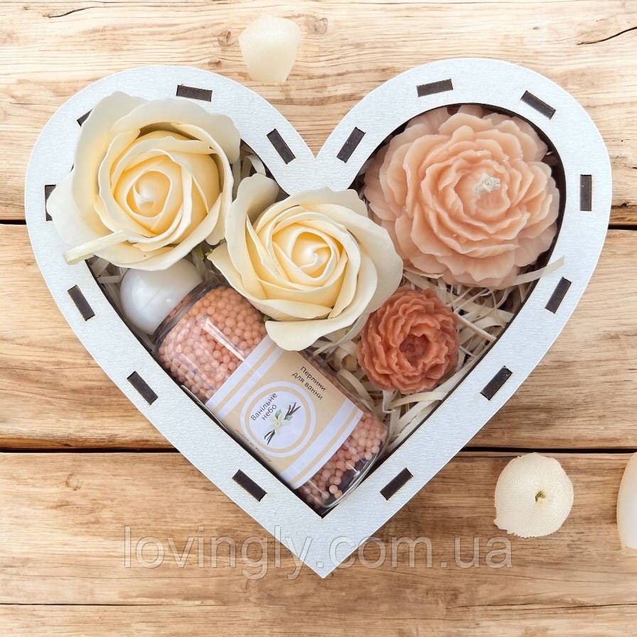 Ніжний подарунок жінці набір натуральних свічок - квітів Ірпінь - фото 6