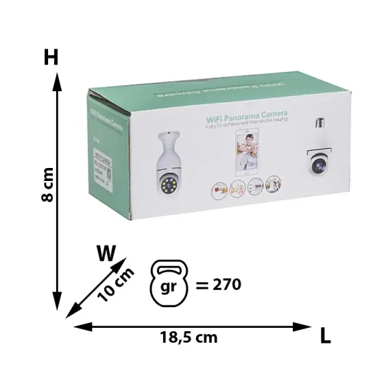 Наружная Wi-Fi камера E280-1080P на 2 мегапикселя Коломия