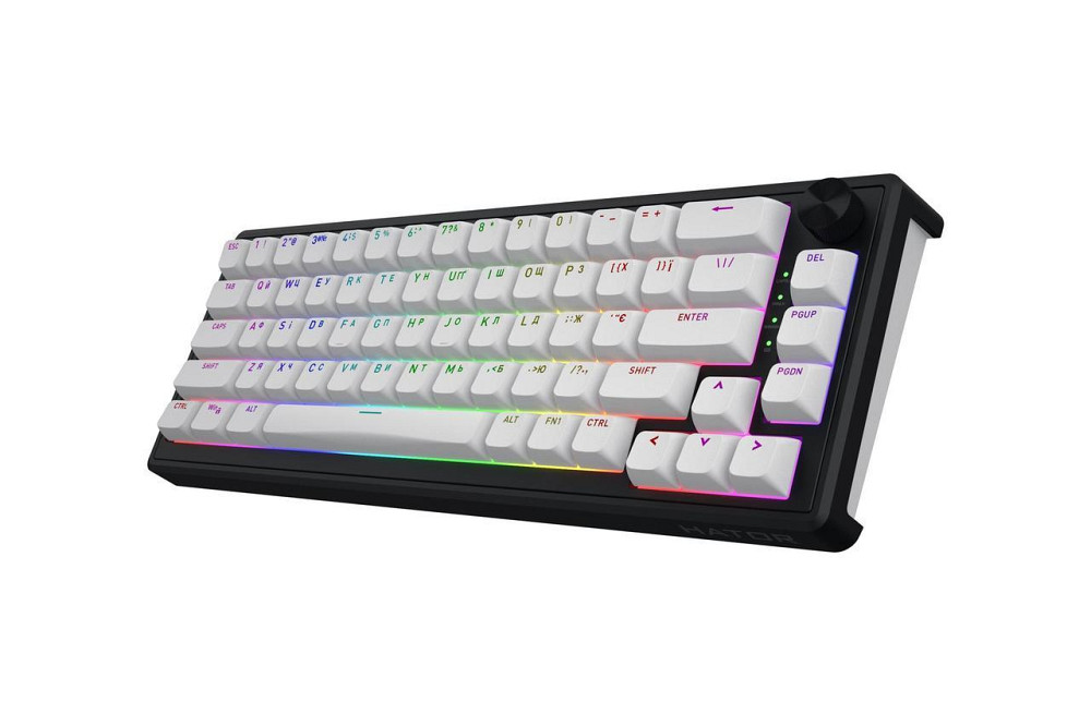 Клавіатура бездротова Hator Skyfall 65 Wireless Black-White (HTK3160UA) ( 12783 ) Харків - фото 3