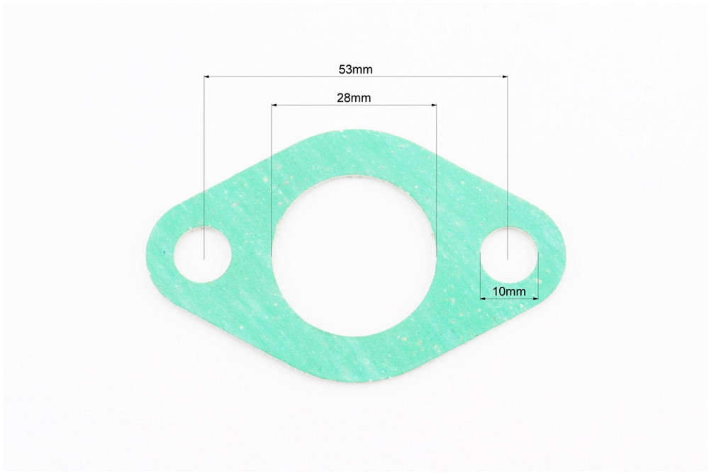 Прокладка глушника 178F/186F Тип 1 (пароніт) Київ - фото 2