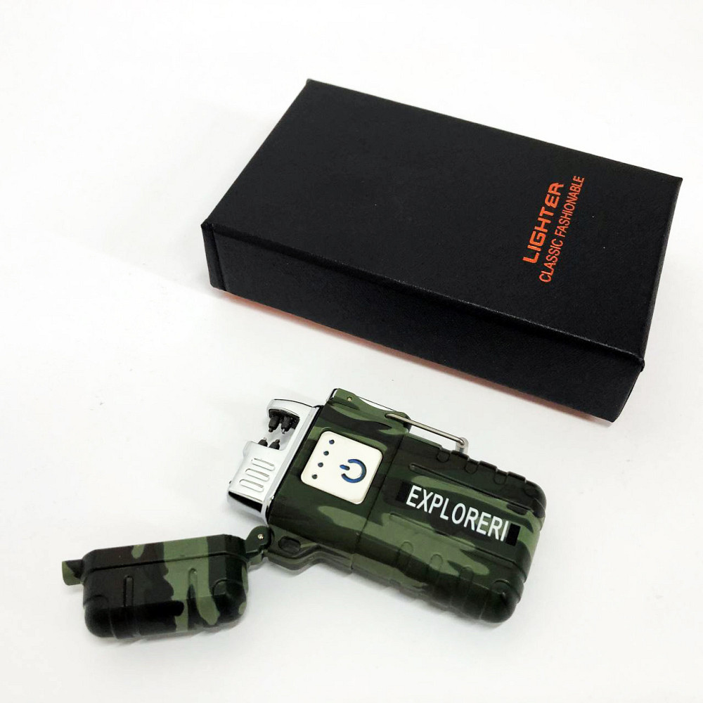 Подарунок запальничка хлопцю JL317 Explorer, Запальничка на подарунок електрична USB CI-91 Львів - фото 6