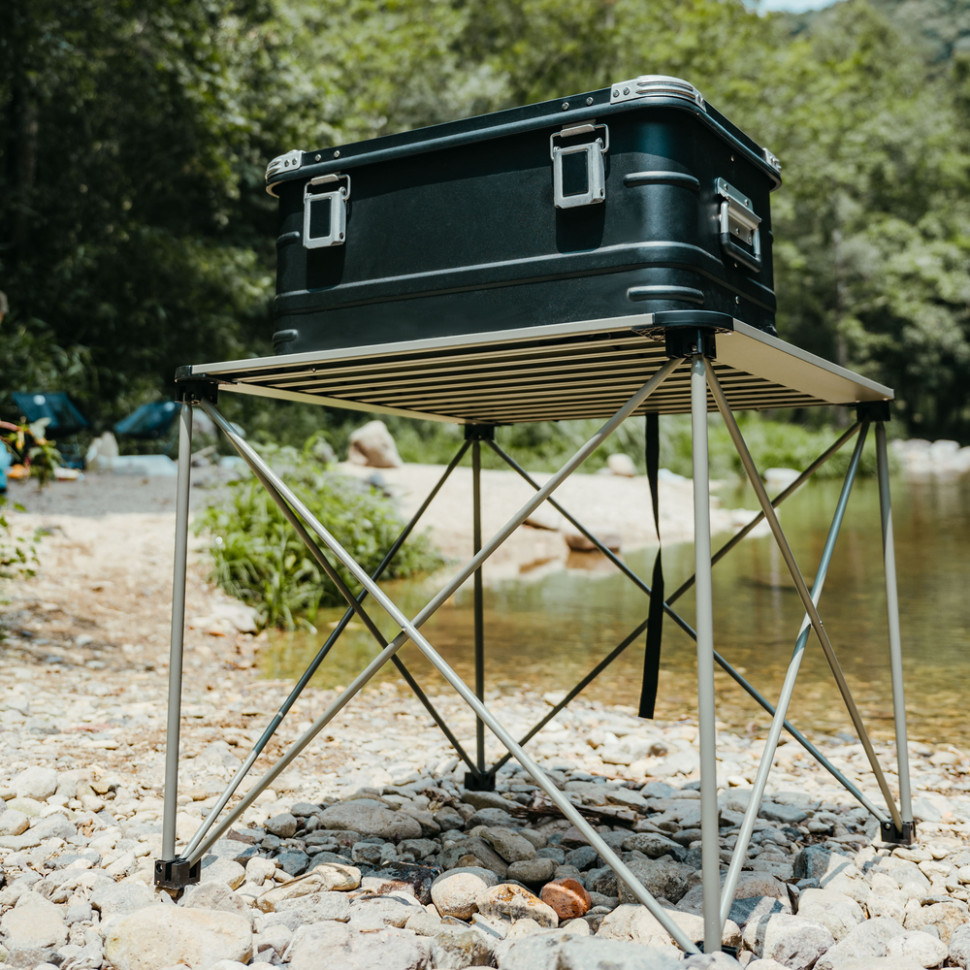 Складной стол Naturehike CNK2450JJ013, L, алюминий, серый Киев - изображение 7