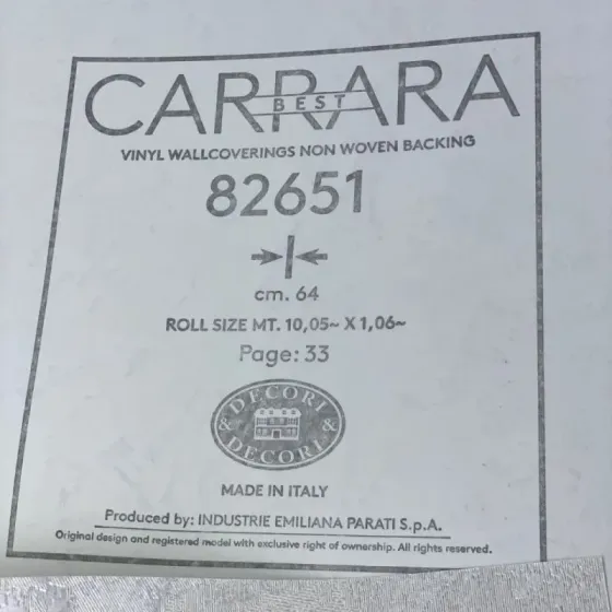 Шпалери Emiliana Parati Carrara Best 82651 Київ