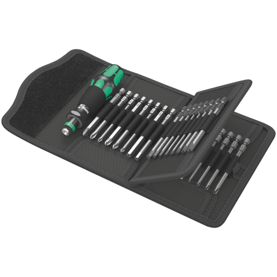 Викрутка WeraKraftform набір 33шт, бітотримач 1/4", 32 подовжені біти 89мм PH,PZ,HEX,SL,Torx 05059297001 Одеса