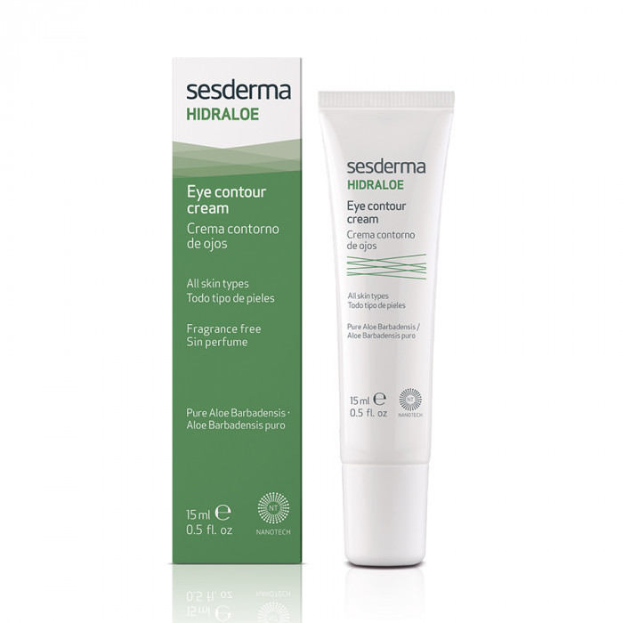 Сесдерма Hidraloe Крем-контур зволожуючий для зони навколо очей  Sesderma Hidraloe Eye contour cream, 15 мл Дніпро - фото 1
