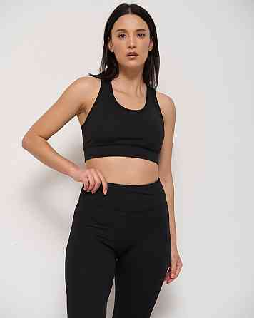 Лосини жіночі в рубчик Nicoletta 10076 Чорний, XL Київ