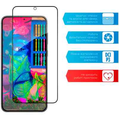 Скло захисне ACCLAB Full Glue Samsung S23 Plus (1283126559686) Вінниця