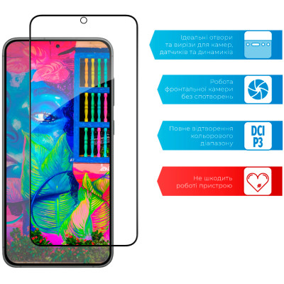 Скло захисне ACCLAB Full Glue Samsung S23 Plus (1283126559686) Вінниця - фото 5