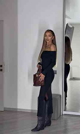 Жіноча стильна приваблива сукня з розрізом на нозі  ангора рубрик Одеса