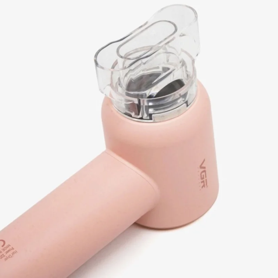 Фен для волосся VGR V-446 PINK: BLDC 110000 об/хв, іонізація, 1400 Вт, 350 г, 6 режимів, LED та магнітна насадка Одеса