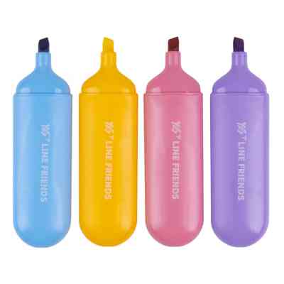 Набор маркеров Yes текстовый Line Friends 4 шт (391105) Винница