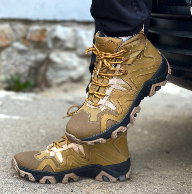 Тактичні черевики Gore-Tex демісезонні, водонепроникні, військові, чоловічі, для тактичних завдань Львів - фото 4