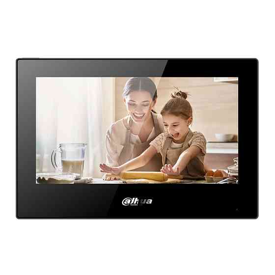 IP-відеодомофон з Wi-Fi 7" Dahua DHI-VTH5321GB-W Київ