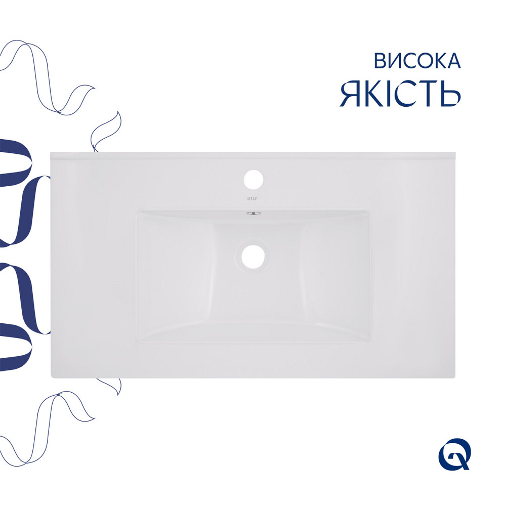 Раковина Qtap Albatross 820х460х180 White QT01113080CW1 Київ - фото 4