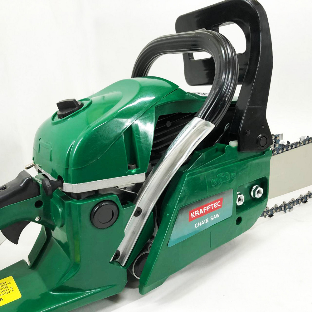 Бензопила цепная 45см KRAFFTEC 5800, Пила цепная бензиновая BF-61 Ивано-Франковск - изображение 3