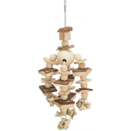 Іграшка Trixie для птахів, підвісна, 35 см (натуральні матеріали) Київ - фото 1
