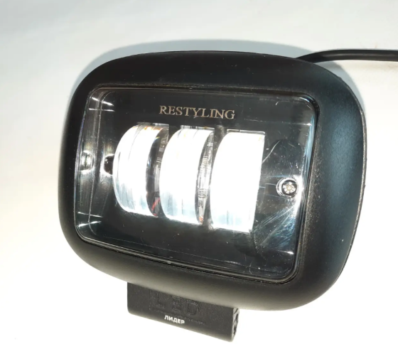 Фари LED ближній/дальний 45W/9-32V/3LED 99 біла/жовта RESTYLING Вінниця