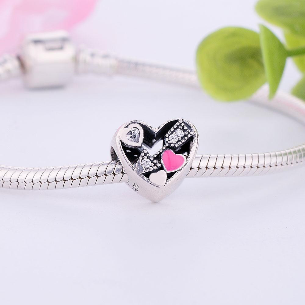 Серебряный шарм Пандора  