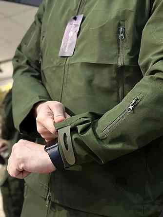 Тактична куртка чоловіча олива легка, водостійка, для туризму, риболовлі та активного відпочинку Львів