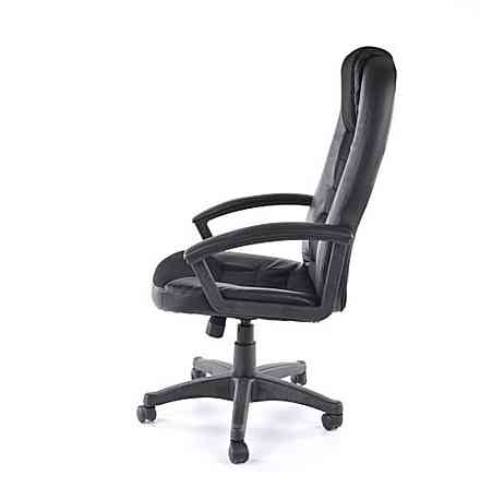 Крісло поворотне Q-019 чорне Днепр