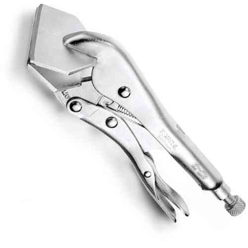 Кліщі затискні з фіксатором TOPTUL 200мм (плоскі губки) DAAV1A08 Одеса