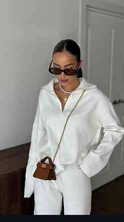 Жіночий елегантний костюм з ангорового рубчика Одеса