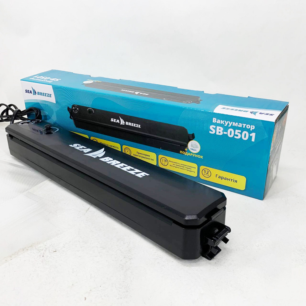 Вакуматор для овощей, Профессиональный вакууматор для упаковки продуктов Аппарат вакуума продуктов TS-18 Львов - изображение 12