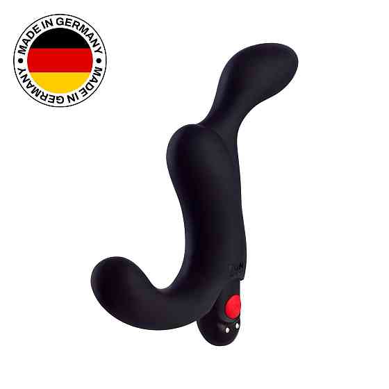 Массажер простаты Fun Factory DUKE black, стимуляция промежности, съемная вибропуля Sex Aura Киев