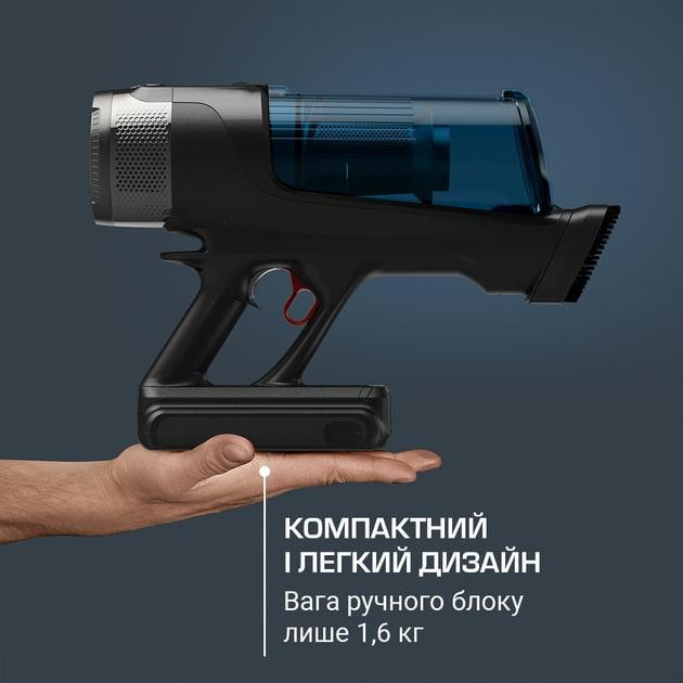 Акумуляторний пилосос Rowenta X-Force Flex 13.60 Animal Aqua RH9AD1WO ( чорний/синій ) Харків - фото 9