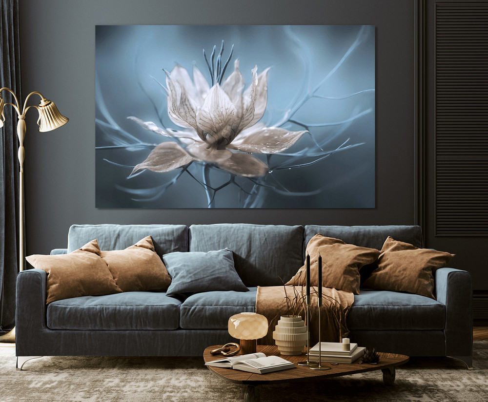 Картина полотно у вітальню / спальню   Квітка  MLP_273 ( 60х30см ) 60x100 см Київ - фото 3