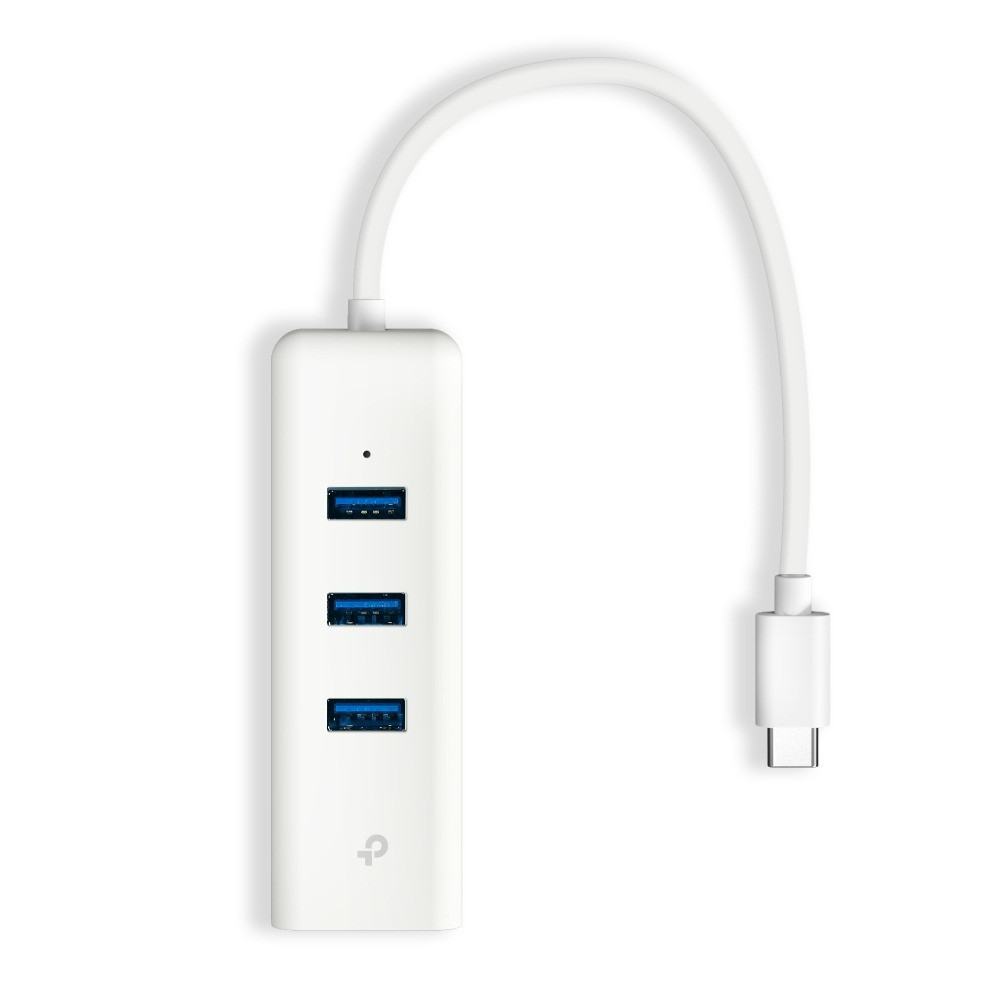 Мережевий адаптер TP-Link UE330C (USB-C 3.0, 10/100/1000Mbps, 3xUSB 3.0 HUB) ( 13548 ) Харьков - изображение 4