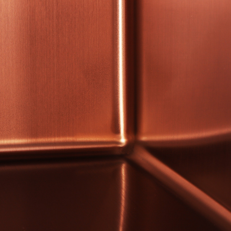 Мойка Mixxus MX4843-220x1.0-PVD-Bronze (MX0558) Киев - изображение 2