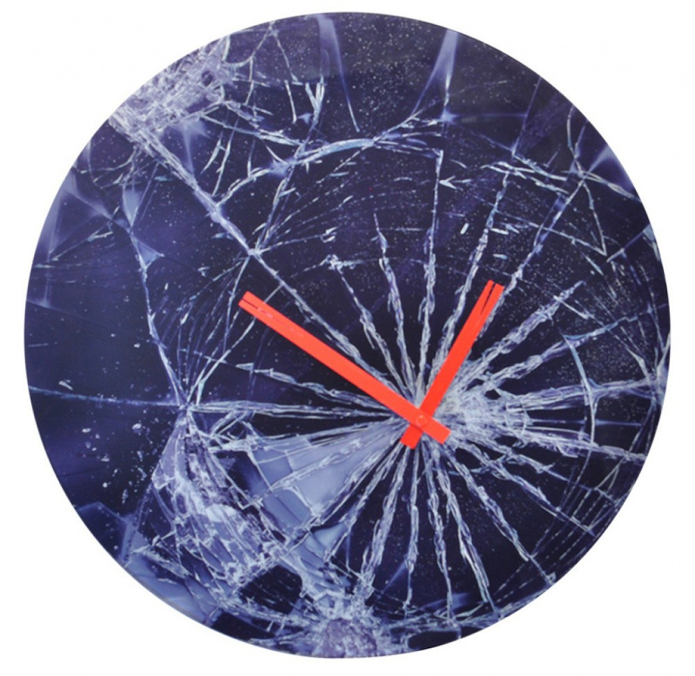 Настінні годинники "Crash" Ø43 см Рівне - фото 1
