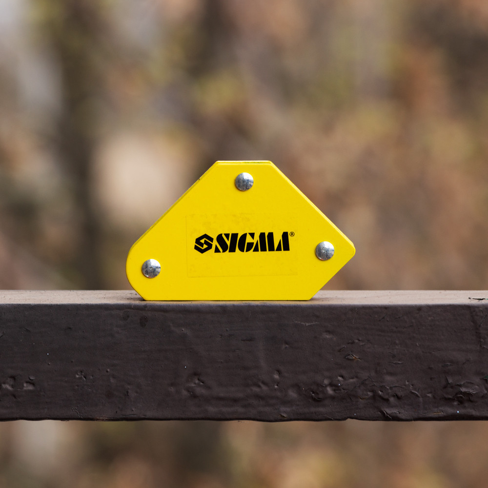 Набор держателей магнитных мини 4кг 52×20×40×16×38мм (45,90,135°) 4шт SIGMA (4270251) Киев - изображение 4