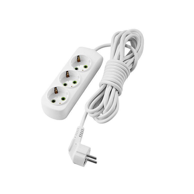 Удлинитель LETITIA с заземлением 3 входа 10 метров Lezard Харьков - изображение 1