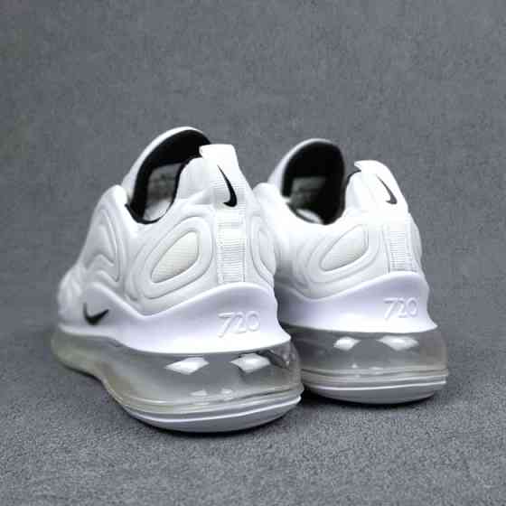 Кроссовки Nike 720 Белые Женские Найк с Амортизацией Тканевые (размеры: 37,38,39,40,41,42,43) Видео Обзор Днепр