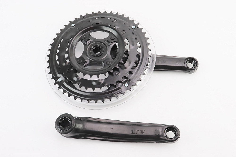 Шатуни "квадрат" 170мм, 48.38.28T MTB, чорні GS-P316 Киев - изображение 2