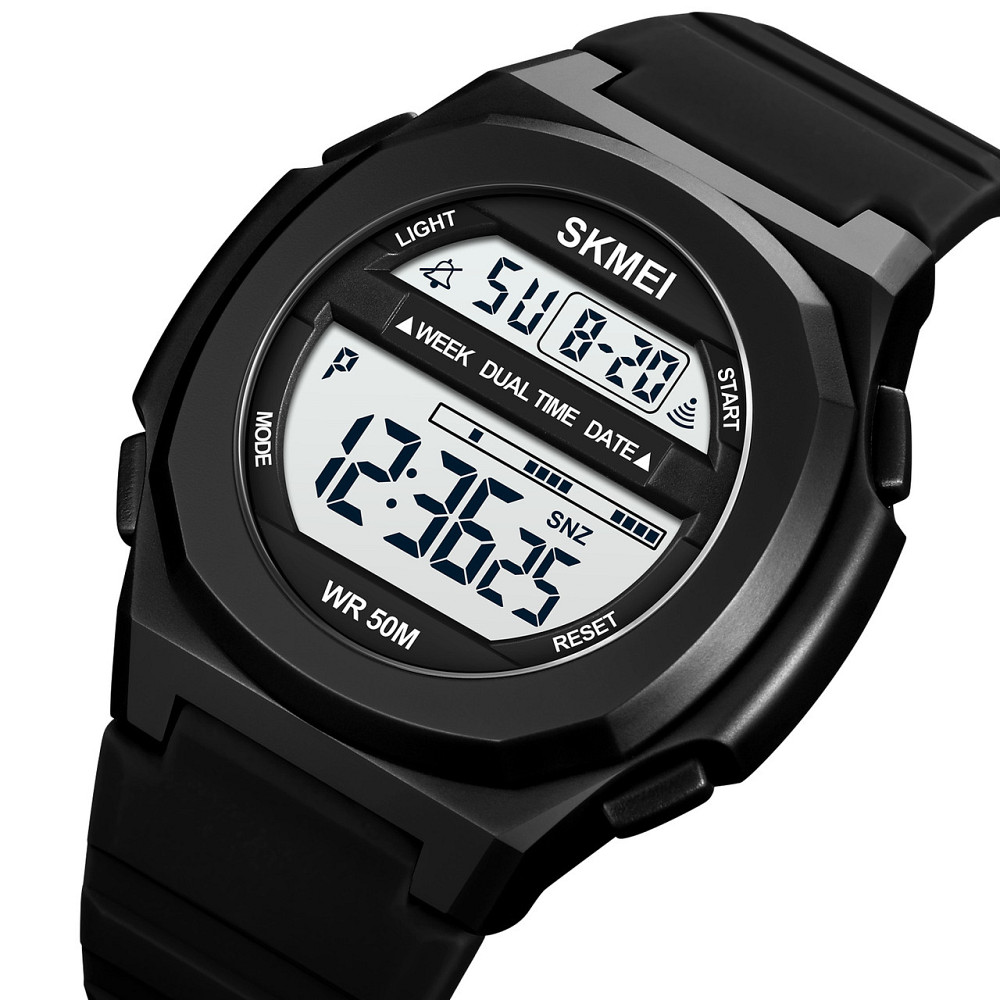 Skmei 1821BKWT Black-White SBR Киев - изображение 2