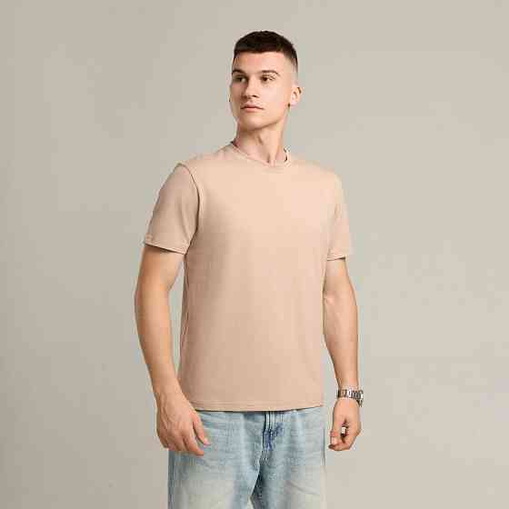 Мужская футболка бежевая Pobedov Peremoga Киев