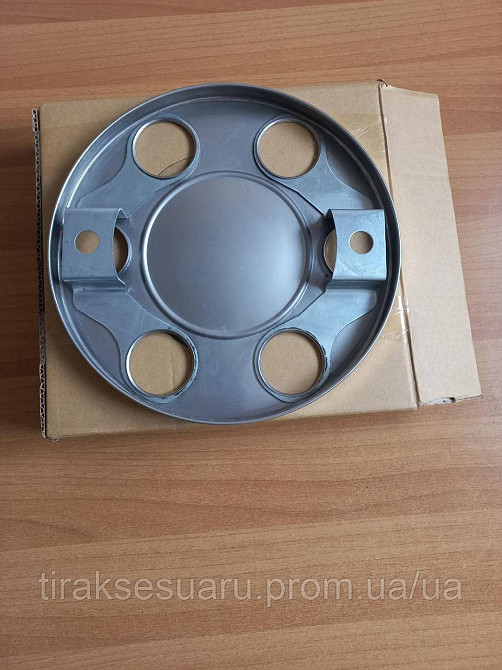 Колпак колеса универсальный 17.5 (нержавейка) D=245 Колпаки на автобус 17.5 Колпаки на автобус 17.5 Луцк - изображение 2