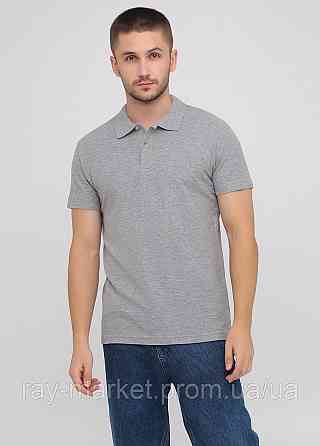 Поло базове Stedman Polo чоловіче сірий меланж (ST3000-GYH) 3XL Київ